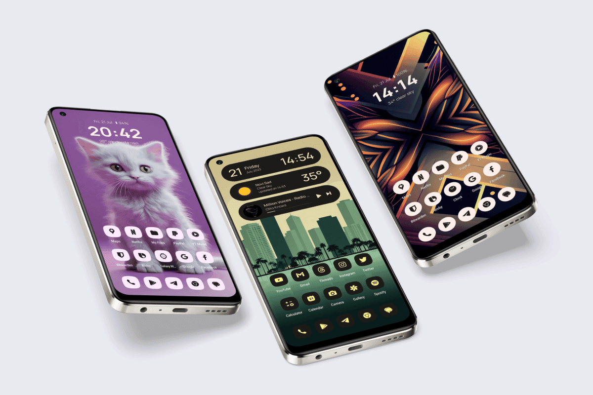 Adaptive Icons - Dynamic icons and widgets for Android. Adapts to your style.