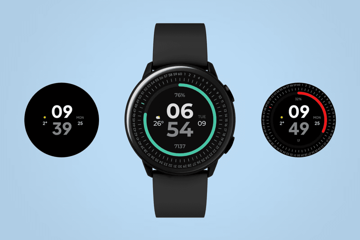 Neuron - WearOS Watch Face. Minimal and elegant.