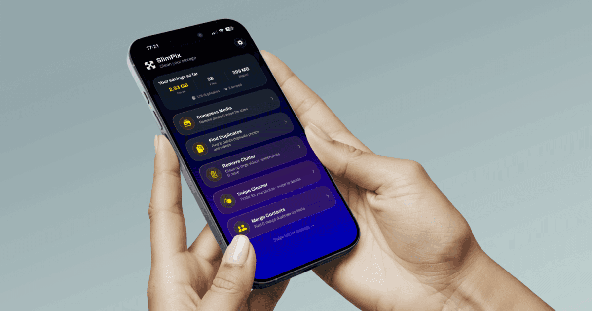 How to compress photos and videos on iPhone with SlimPix