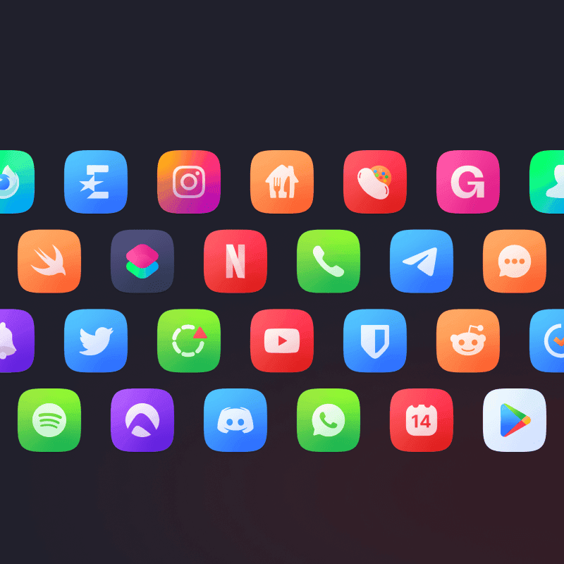 Ares icon pack preview