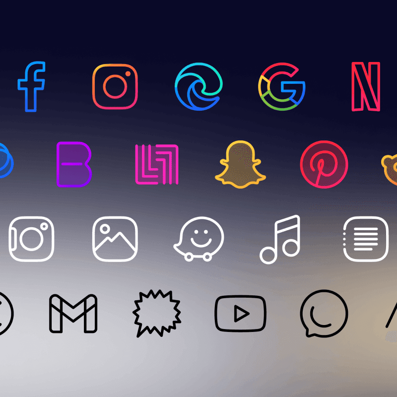 Caelus icon pack hero