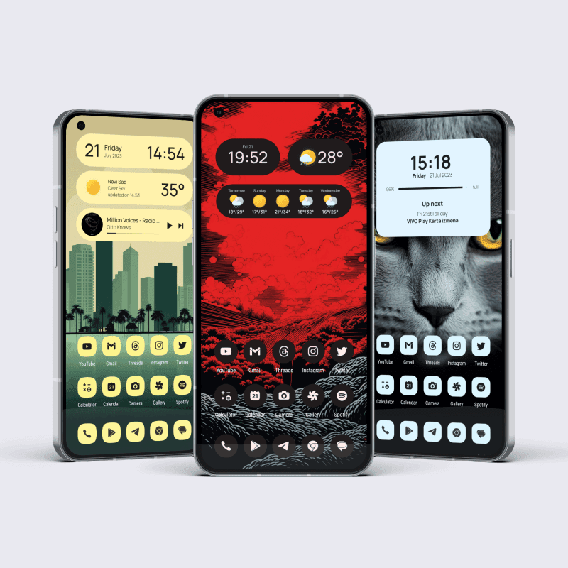 Lena Adaptive icon pack preview